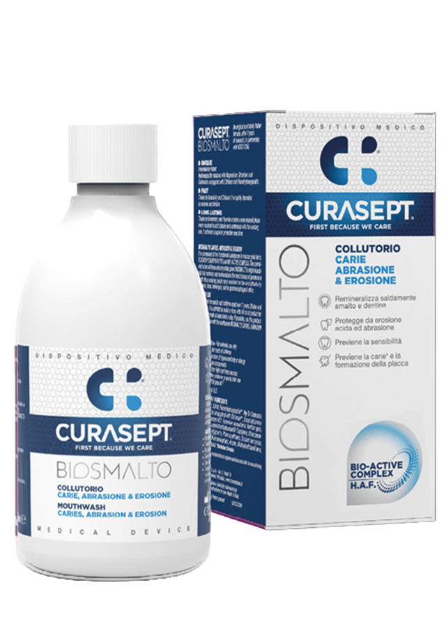 Collutorio Curasept Biosmalto carie abrasione & erosione 300ml