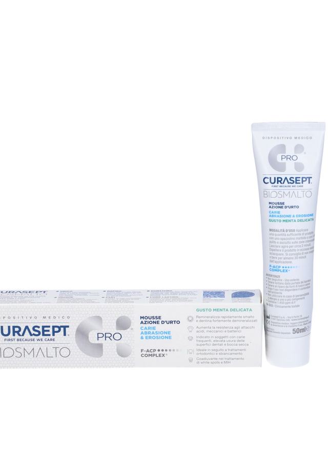 Mousse Curasept Biosmalto Carie Abrasione & Erosione 50ml