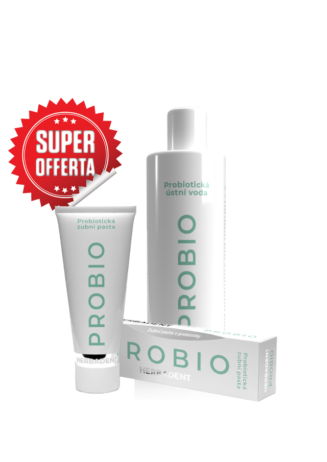 Offerta Herbadent PROBIO dentifricio + collutorio