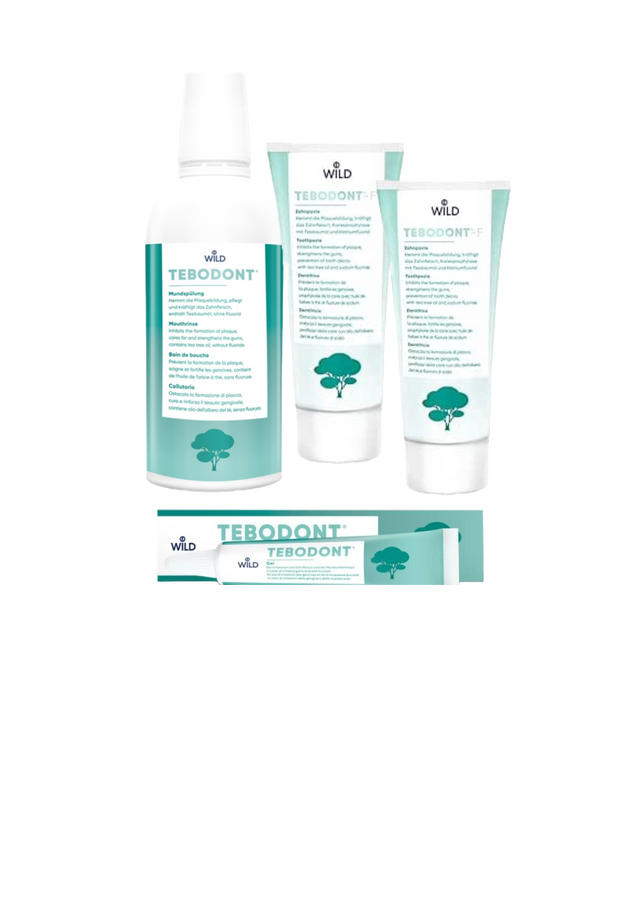 Set Tebodont - Collutorio 500ml, Gel, 2 Dentifrici - La Dentifriceria