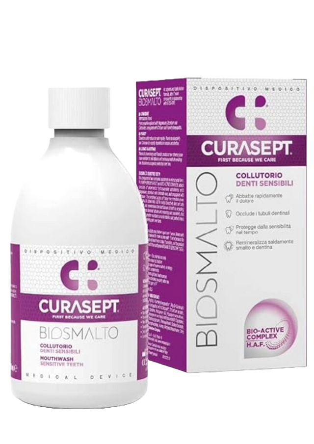 Collutorio Curasept Biosmalto per denti sensibili 300ml